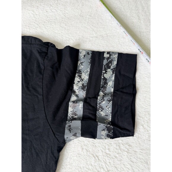 Military US Army digital camo logo mens veteran casual Dk Gray SS T-shirt , 1XL - Picture 9 of 10